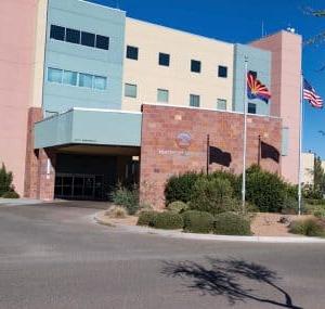 hospital building entrance